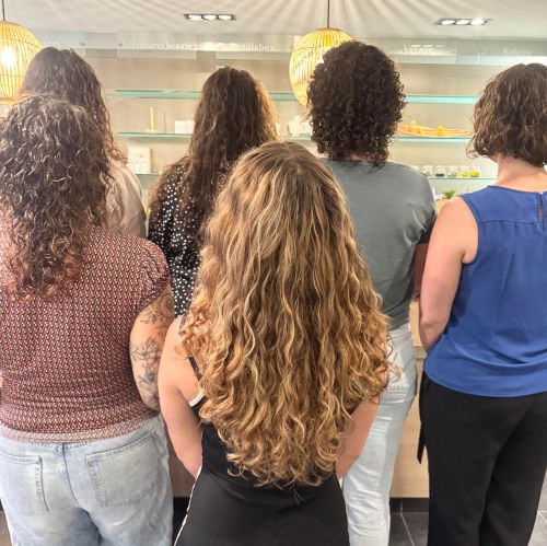 Cheveux bouclé