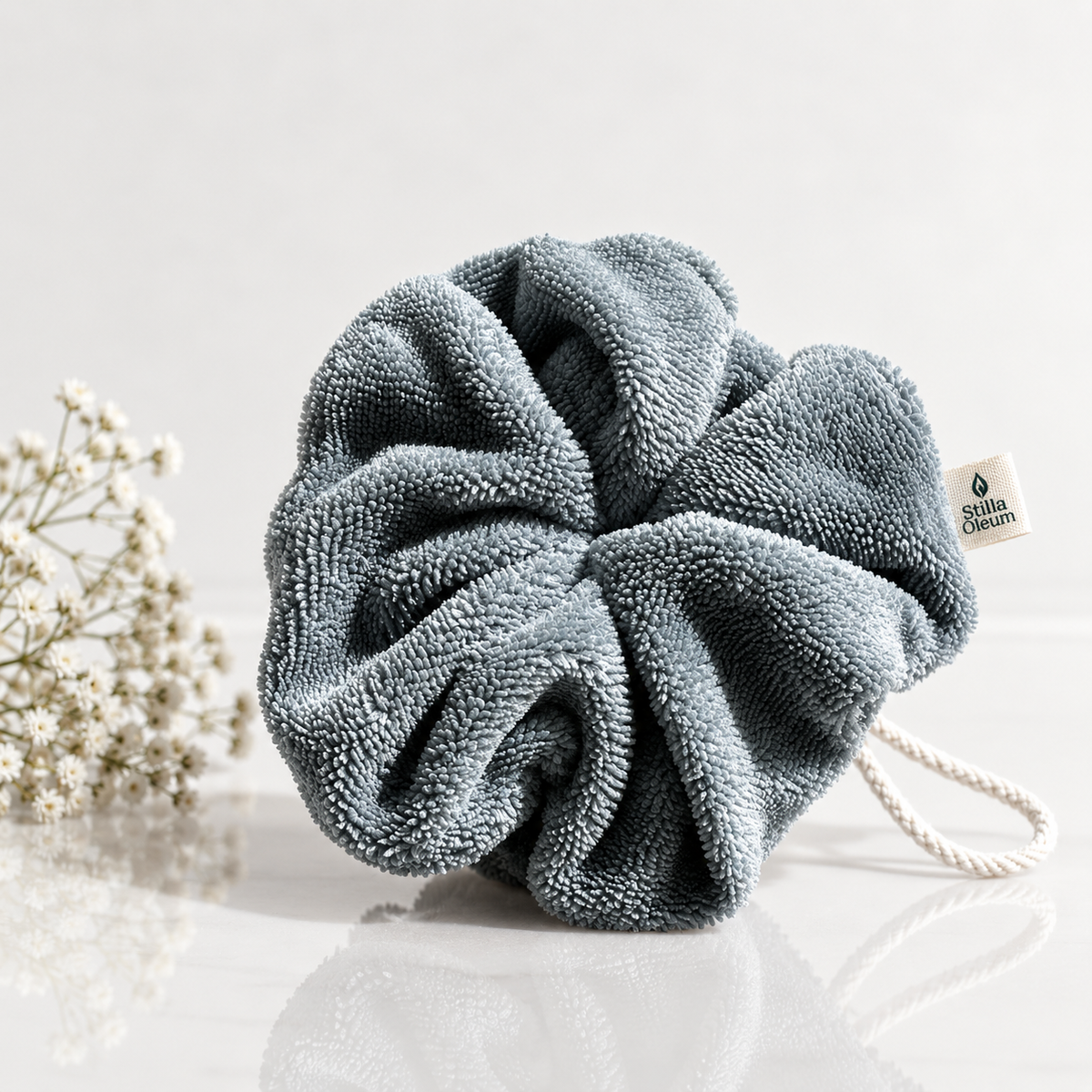 Fleur de douche en coton bambou