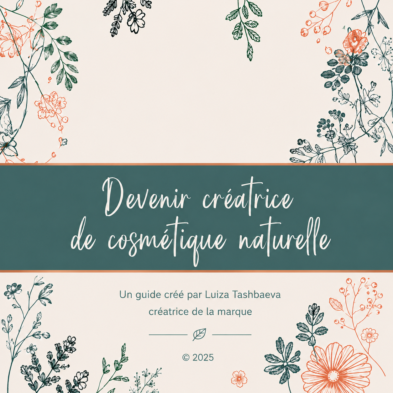 Devenir créatrice de cosmétiques naturels