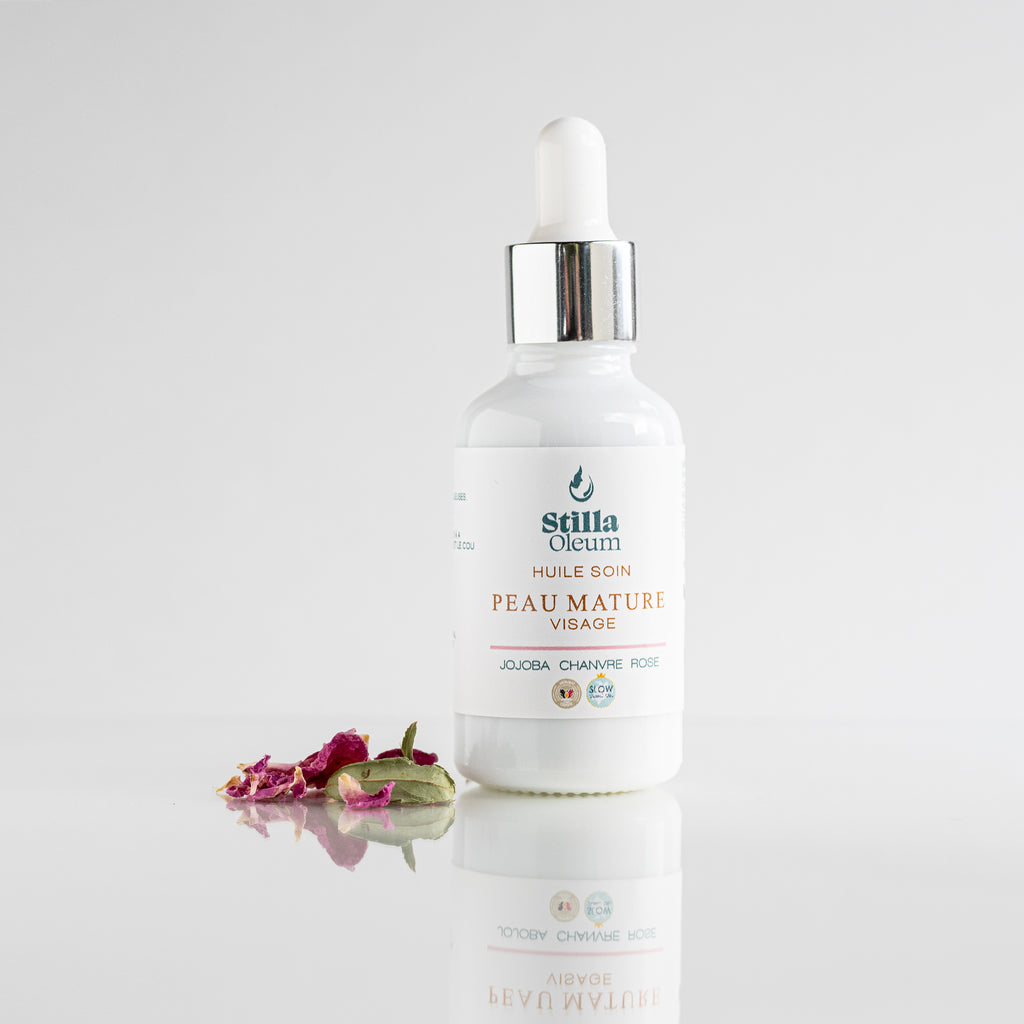 Huile Soin Visage Rose de Damas