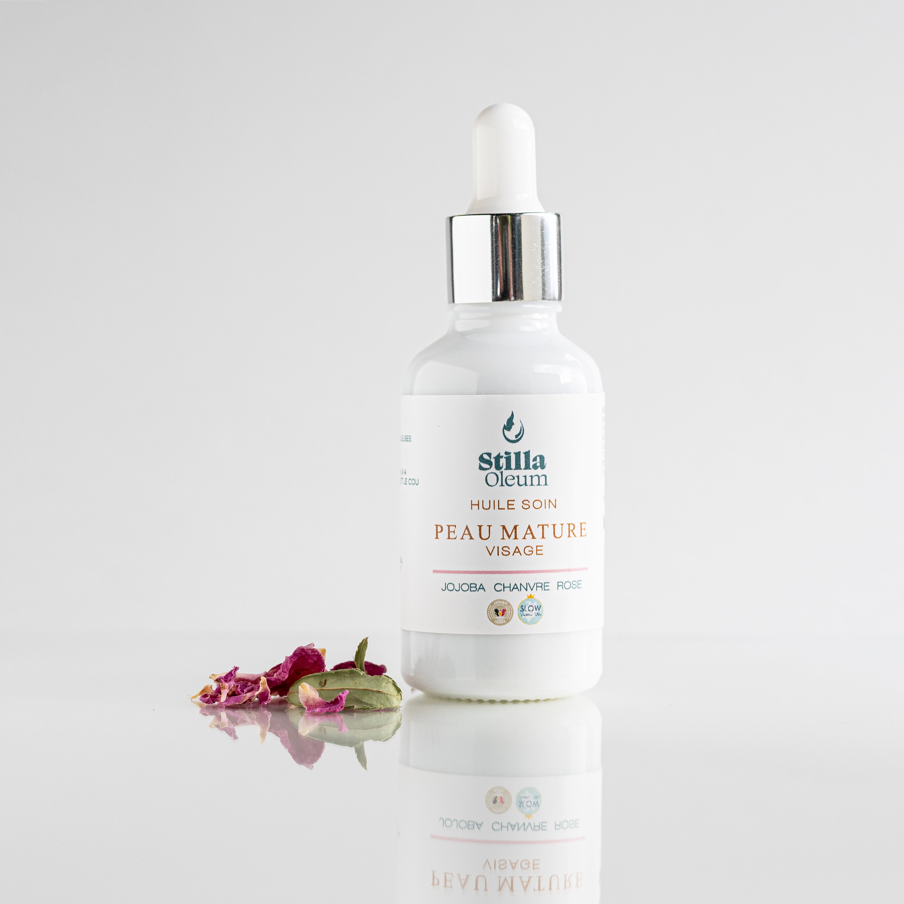 Huile Soin Visage Rose de Damas