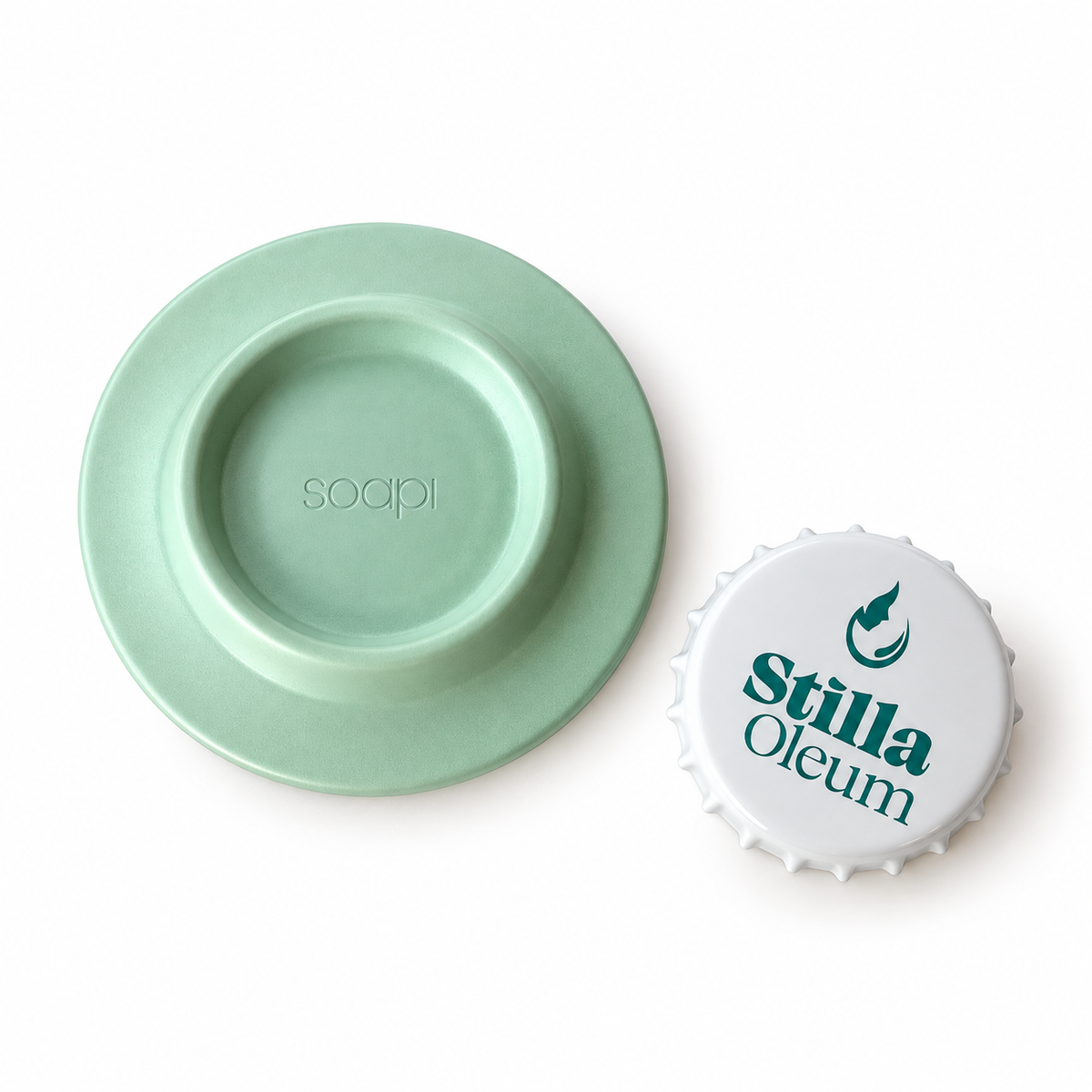 Porte savon & shampoing aimanté