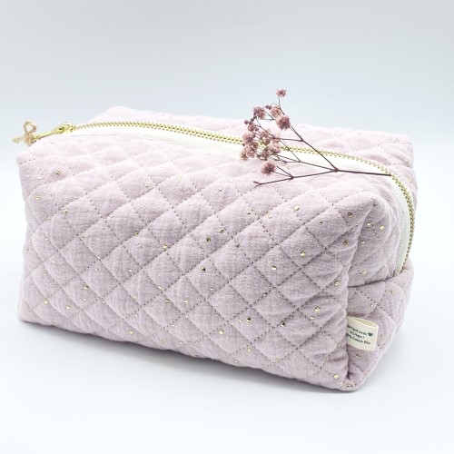 Trousse de toilette rose – Image 4